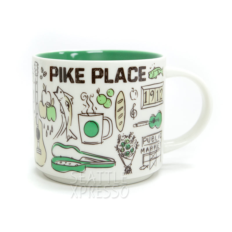 Starbucks You Are Here Collection Pike Place Ceramic Mug – Seattle Xpresso