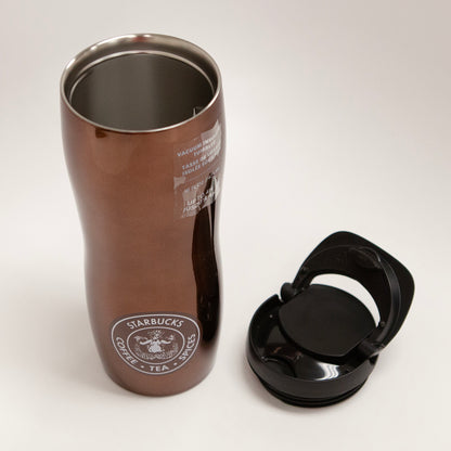 Starbucks Pike Place Stainless Steel Brown Concord Tumbler