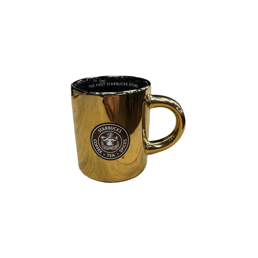 Starbucks Pike Place Demi Hi-Shine Original Logo Ceramic Mug, 4 oz