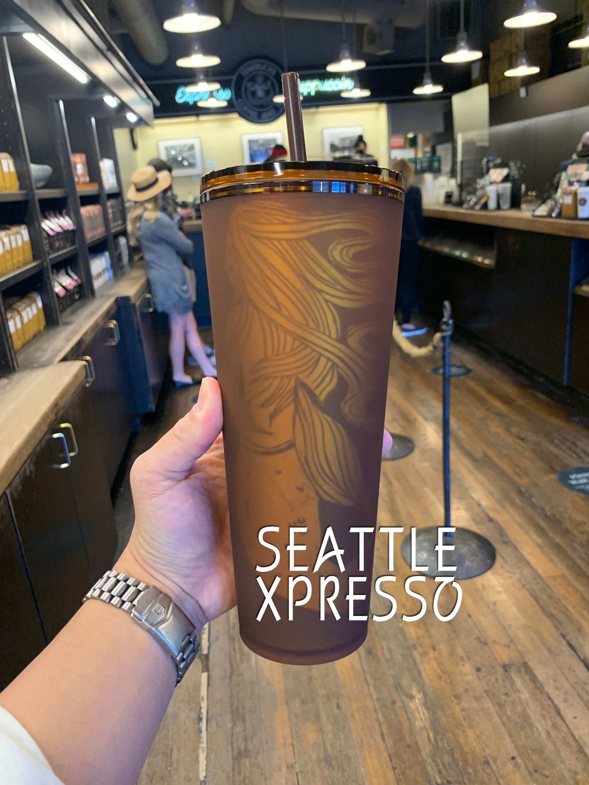 Matte Velvet Amber Pike Place newest Starbucks