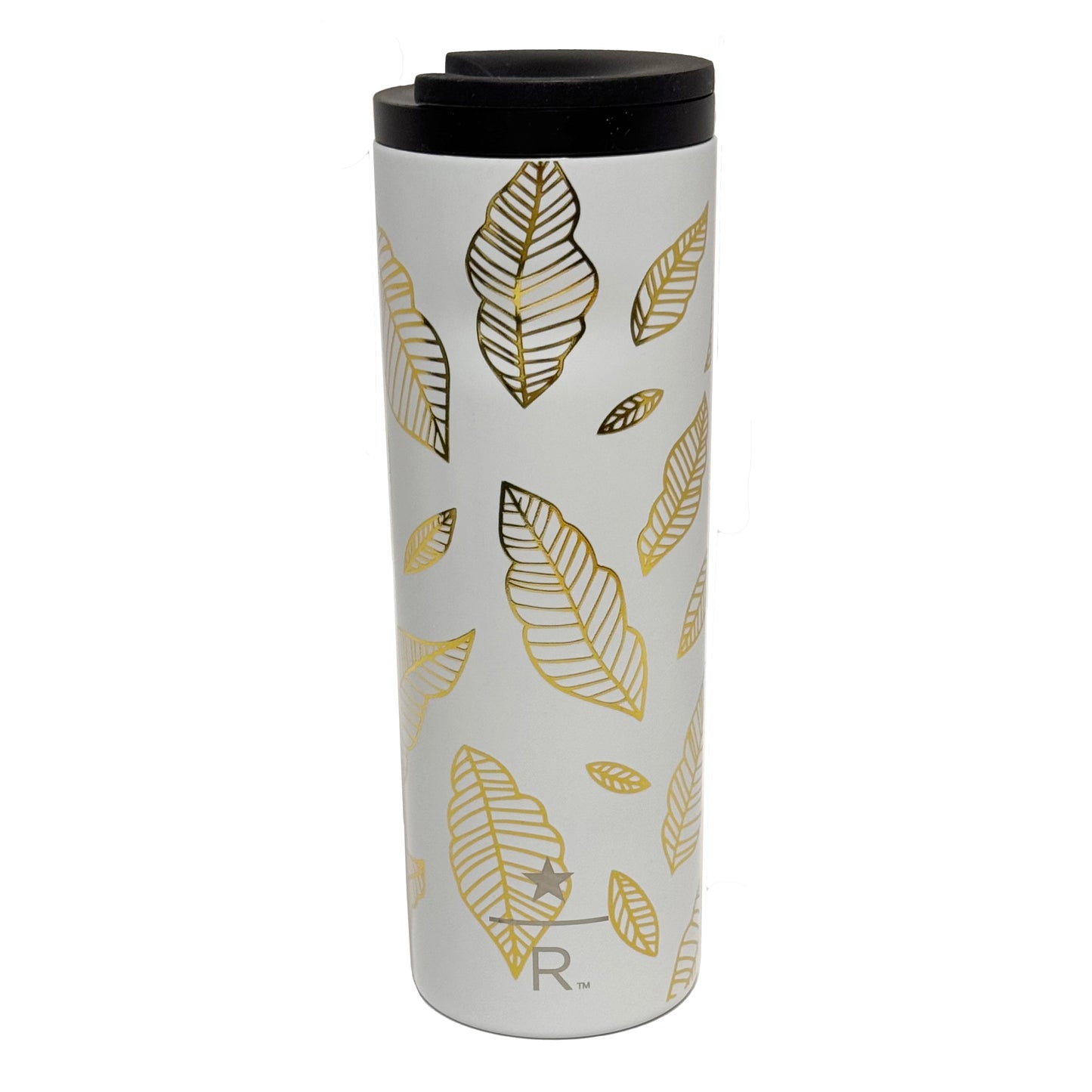 Starbucks Reserve Roastery Gold Leaf Stainless Steel Tumbler