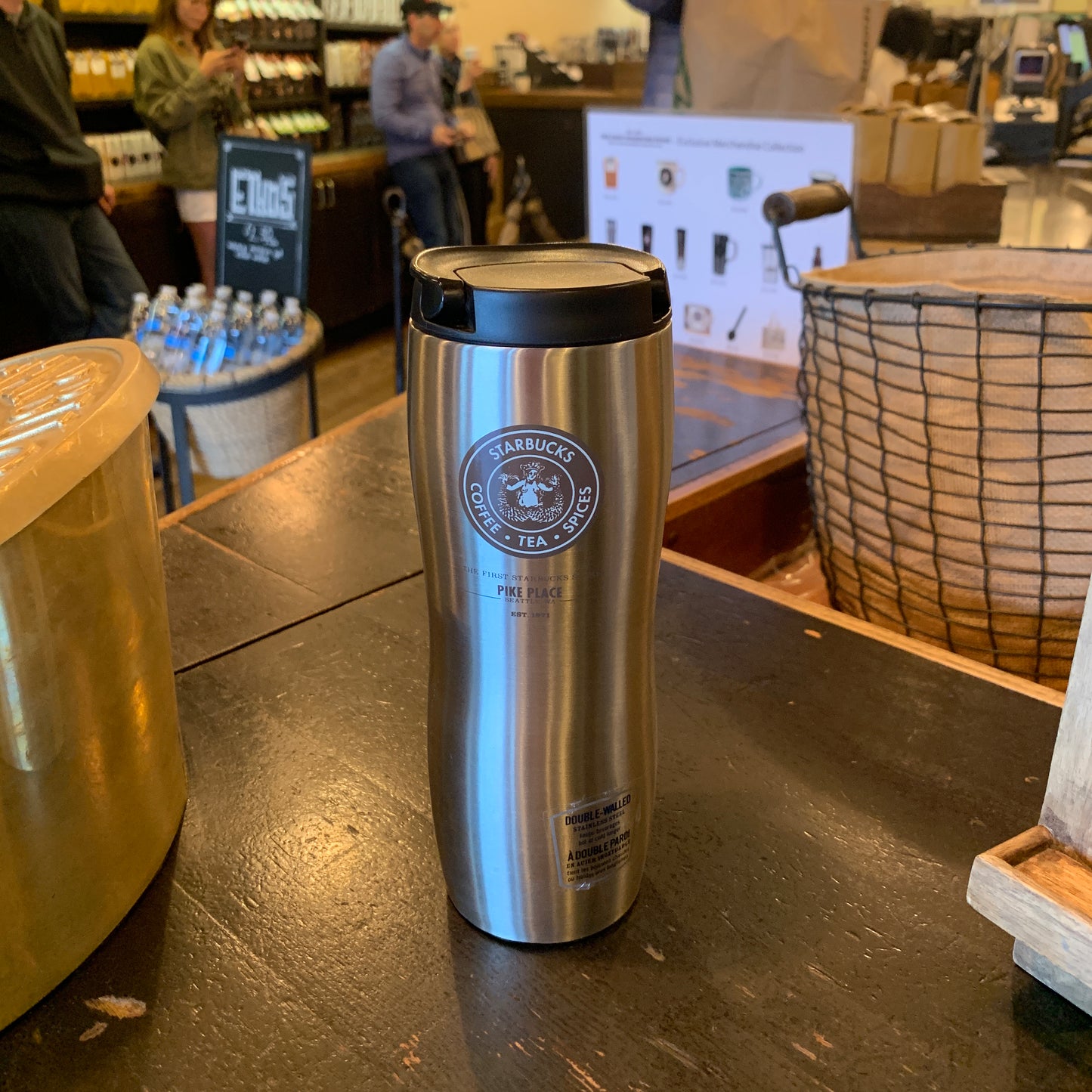 Starbucks Pike Place Concord Double Wall Stainless Steel Tumbler