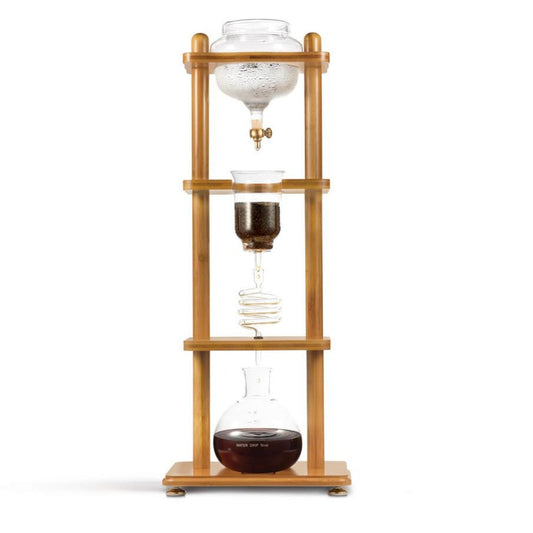 Yama 6-8 Cup Cold Brew Tower Bamboo Straight Frame (32oz)