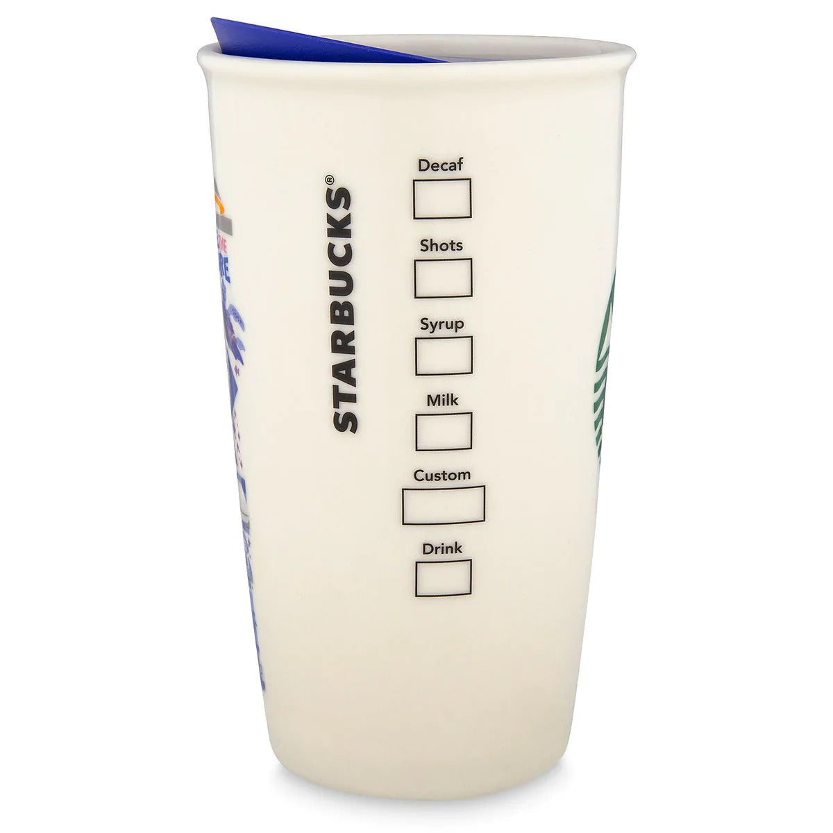 Starbucks x Disney Epcot Starbucks Ceramic Travel Tumbler