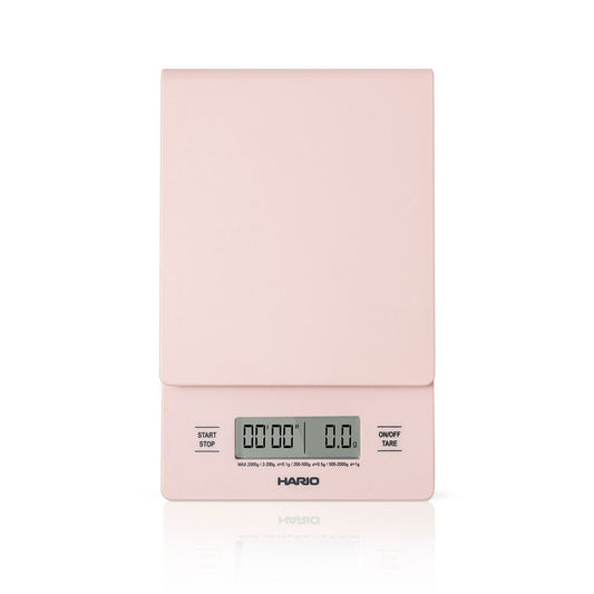 Hario V60 Drip Scale and Timer - Matte Pink