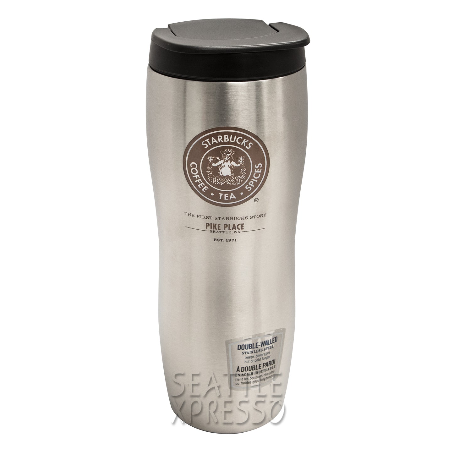 Starbucks Pike Place Concord Double Wall Stainless Steel Tumbler