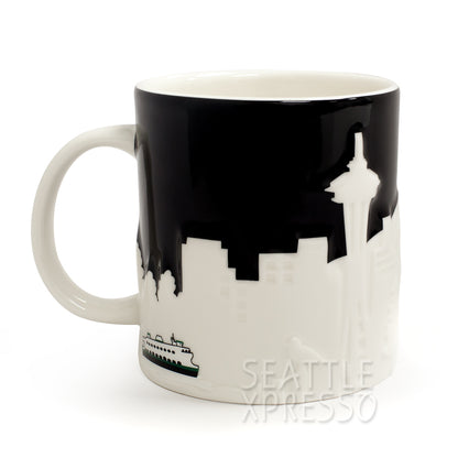 Starbucks Seattle Relief Ceramic Mug