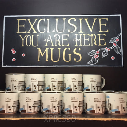 Starbucks You Are Here Collection Pike Place Ceramic Mug