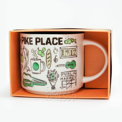 Starbucks Been There Collection Pike Place Ceramic Mug