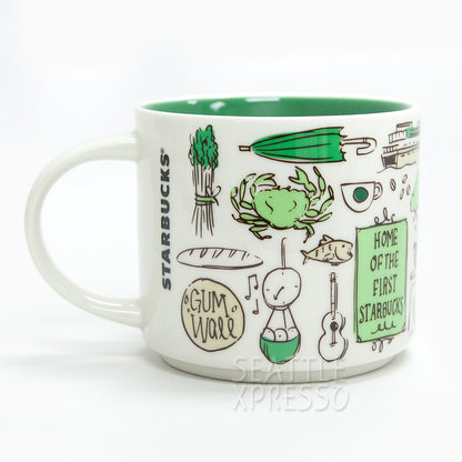 Starbucks Been There Collection Pike Place Ceramic Mug